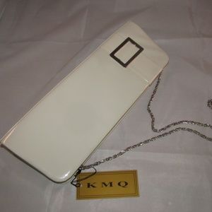 KMQ Women Evening Clutch Bag With Shoulder Chain